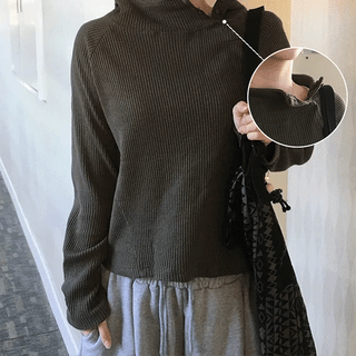 Finger snap hoodie
