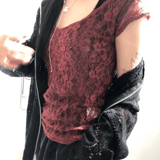 Shirred Wing T-shirt