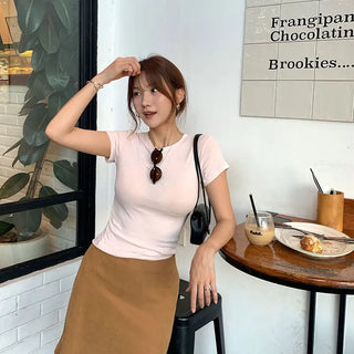 Basic spandex T-shirt