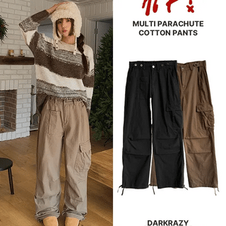 Hippie Multi-Booche Parachute Cotton Pants