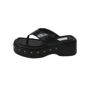 Tomato Store Sherr Vintage Studded Platform Flipflops