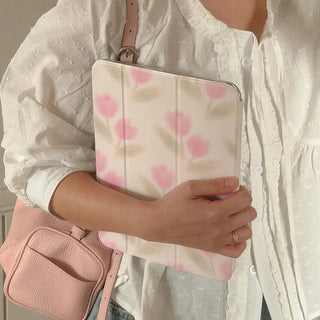 Matte Tulip iPad Pro Air 13 11 Clear Removable Cover Case