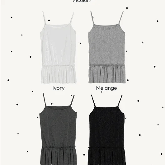 Kokeni Shirred Layered Sleeveless