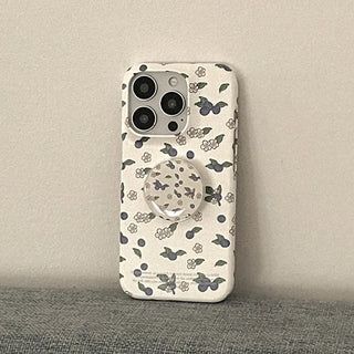 Blueberry Mood iPhone 16 Pro Hard Case