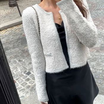 Easel tweed cardigan