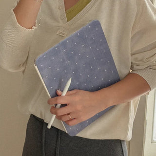 midnight dot iPad Pro Air 13 11 Clear Removable Cover Case