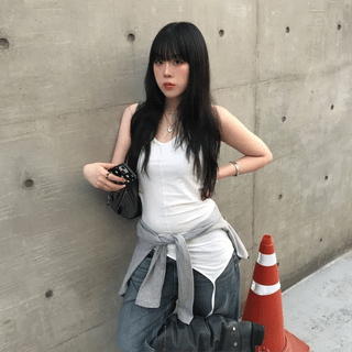 Halter Neck Asymmetrical Sleeveless Top