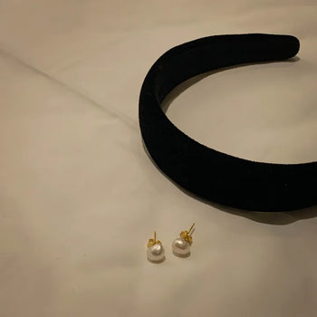 around velvet hairband