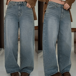 Mako Vintage Wide Denim Pants