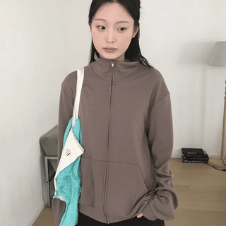 O-ring Waffle Zip-up