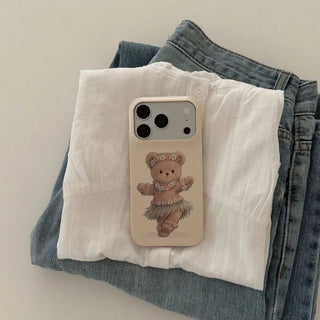 Hula Bear MagSafe Hard Phone Case for iPhone 17 Pro