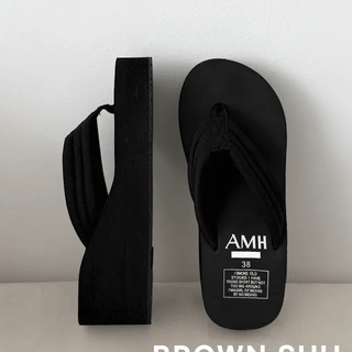 My L'Atelier 6cm Wedge Platform Flipflops