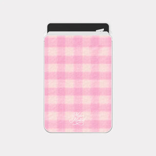 Pink Edition MagSafe Card Transparent Wallet Pocket Case