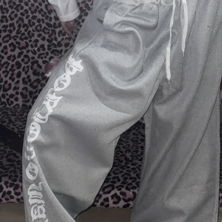 cross stud pants