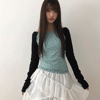 Star raglan t-shirt