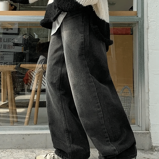 Nivers Washed Denim Pants