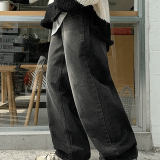Nivers Washed Denim Pants