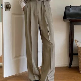 Brand New Cool Belted SemiWide Slacks