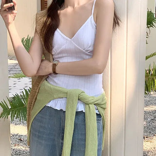 Maini Frill Sleeveless