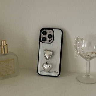 Pearl Glow iPhone 18 Galaxy Epoxy Bumper Case