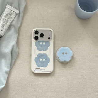 Puff Shell Flower iPhone MagSafe Grip Talk Holder Acrylic