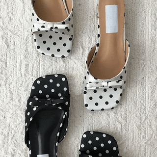 Dot Mule Sandals