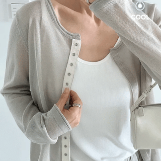 LIKEMENT Sharcol Summer Pleated Cardigan