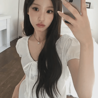 Rosle Shirred Short Sleeve Puff Blouse