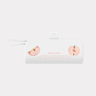 Fresh Apple Docking Power Bank for iPhone and Galaxy Mini 5000mAh