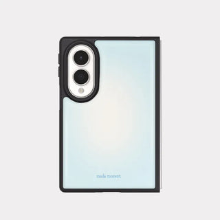 Soft Gradient Galaxy Zflip Fold 8 Epoxy Black Bumper Case