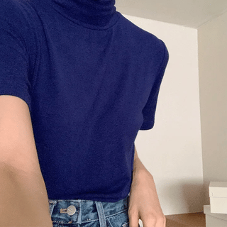 Angora Half-Neck Tee