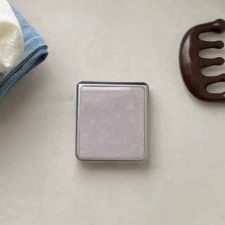 Classic Rabbit Galaxy Z-Flip Fold 8 Epoxy MagSafe Silver Bumper Case