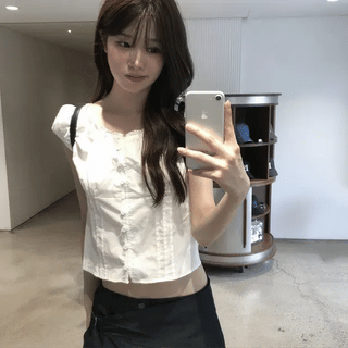 Bow Puff Blouse