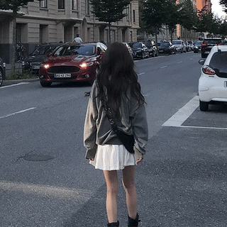 Loop Flare Skirt