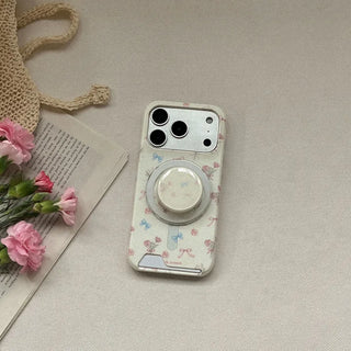 Heritage Bloom MagSafe Card Phone Case for iPhone 17 Pro Hard