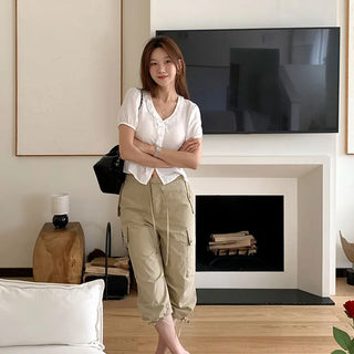 Sand Cargo 3/4 Pants