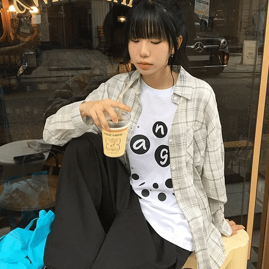 Pluie Loose Fit Summer Check Shirt