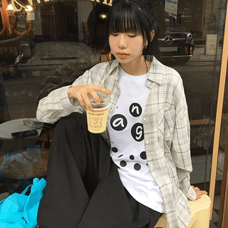 Pluie Loose Fit Summer Check Shirt