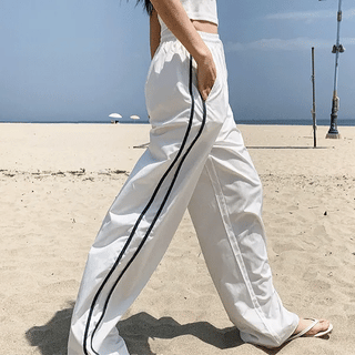 Track Cooling Banding Wide String Pants