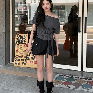 Pumpkin Balloon Nylon Shorts