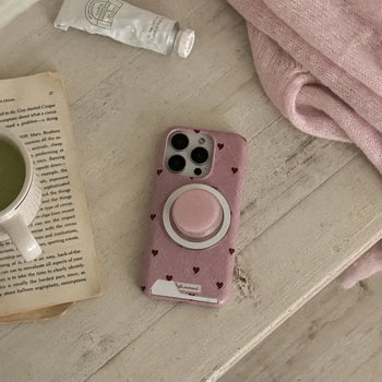 Sweet Knit Love iPhone MagSafe Grip Talk Holder Epoxy
