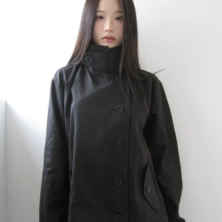 High-neck Trench Field Jacket