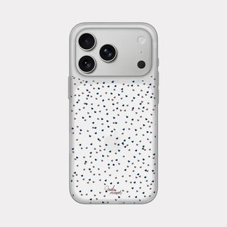 Heart Drizzle iPhone 17 Pro Clear Translucent Jelly Case