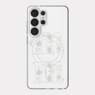 [mm] Rosy Lace MagSafe Clear Jelly Hard Phone Case for iPhone 17 Pro