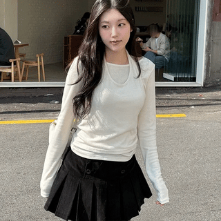 Weird Wool Halter Tee