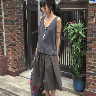 Libe Vintage Layered Sleeveless