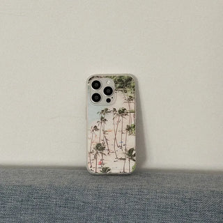 Summer Breeze iPhone 16 Pro Clear Translucent Jelly Case