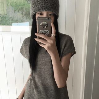 Wool Short Sleeve Knit