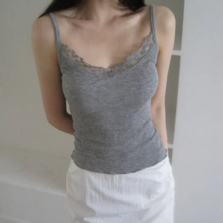 Moro Mesh Lace Sleeveless