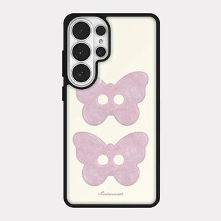 Puff Shell iPhone 18 Pro Galaxy Epoxy Black Bumper Case